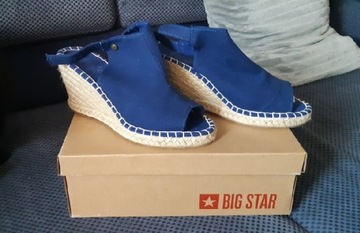 Koturny sandały espadryle BIG STAR r. 37 jeans