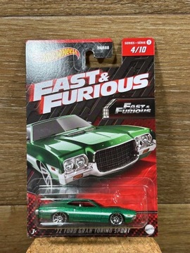 72 Ford Gran Torino Fast & Furious Hot Wheels