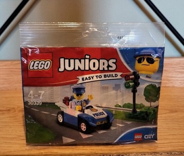 Lego Juniors 30339 Patrol Drogowy saszetka klocki