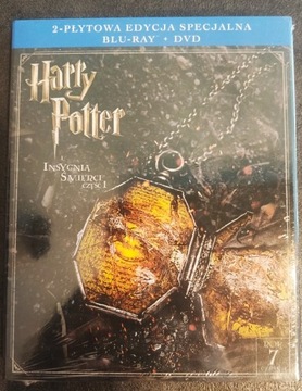 HARRY POTTER I INSYGNIA ŚMIERCI CZĘŚĆ 1 BLURAY+DVD