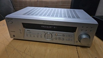 Amplituner Sony str-de375, srebrny