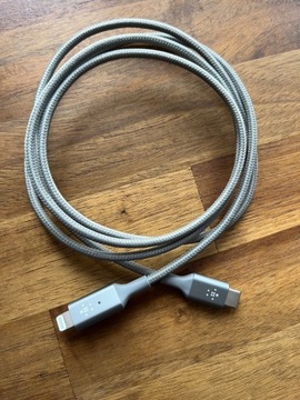 Belkin USB-C Lightning smart cable LED 1.2m MFI