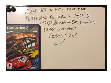 Hot Wheels Beat That PS2 (Unikat)