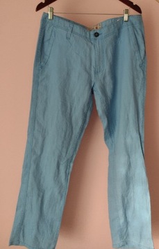 spodnie lniane Angelo Litrico - rozmiar W35 L30
