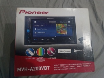 Pioneer MVH- A 200VBT.  2 DIN
