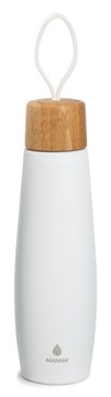 Butelka stalowa termiczna MANNA, biała
