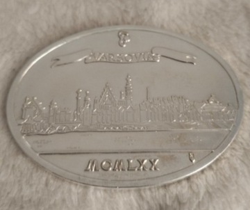 Medal srebro Klub numizmatyków Warszawa