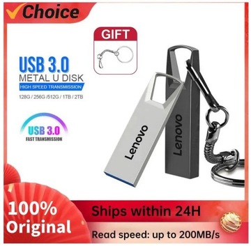 Pendrive 1TB Lenovo High Speed Metal