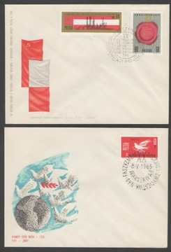 1965 - FDC - od S-315 do S-319