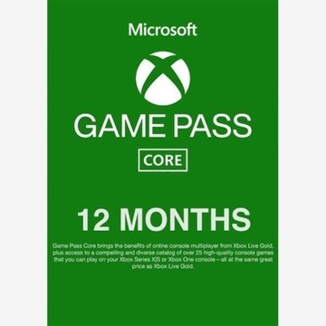 Xbox Game Pass ULTIMATE 12 MIESIĘCY KLUCZ