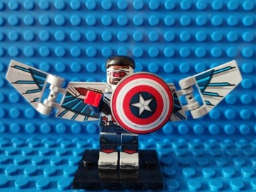 Minifigurka kompatybilna z LEGO Falcon Marvel