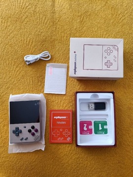 Miyoo mini plus +, retro konsola 64GB, nowa