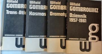 Gombrowicz: Kosmos, Trans-Atlantyk, Dramaty, Dz.