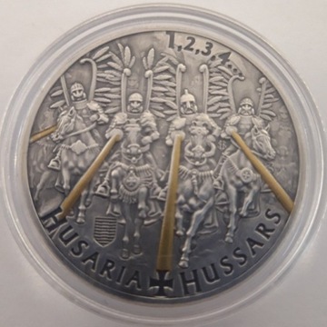 Moneta srebrna Husaria kolekcjonerska 31,1g 2022r