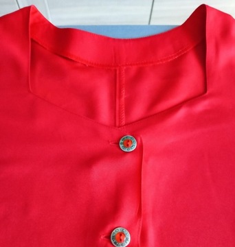 Czerwona bluzeczka bawełniana 