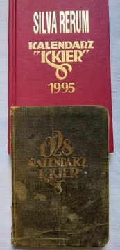 KALENDARZ "ISKIER" 1928 + KALENDARZ 1995