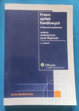 Prawo spółek handlowych.