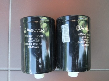 Kondensator elektrolityczny 3300uF/350V - Aerovox
