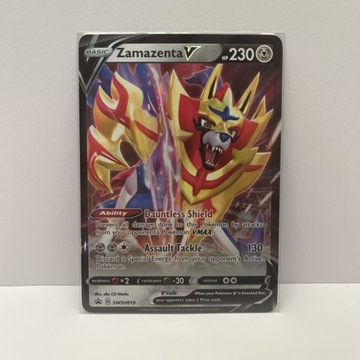 Karta Pokemon TCG Zamazenta V PROMO