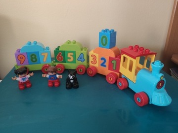 Lego Duplo Pociąg z cyferkami 10847 