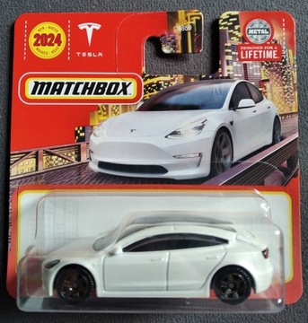 MATCHBOX . TESLA MODEL 3 . autko resorówka