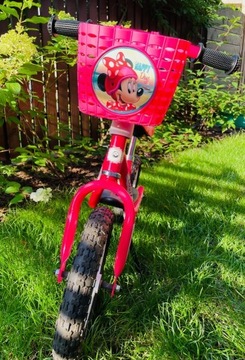 Rowerek biegowy Milly Mally Dusty 12" różowy