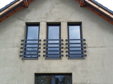 Balkon Francuski Aluminiowy Balustrada Francuska