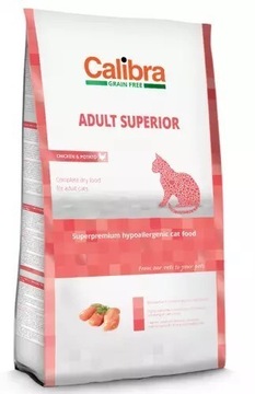 Karma dla kota Calibra GF adult superior 2kg