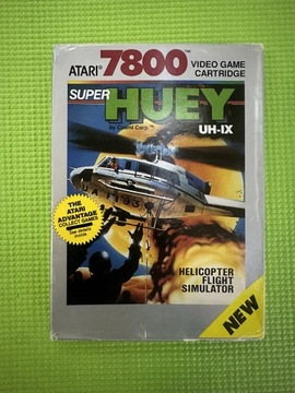 Gra na konsolę Atari 7800 SUPER HUEY Box komplet