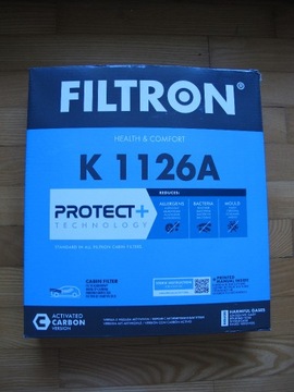 Filtr kabinowy, węglowy, volvo s60 Filtron K1126A