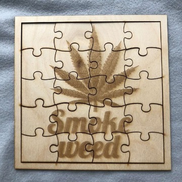 Drewniane puzzle 