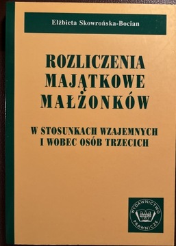 Rozliczenia majątkowe małżonków