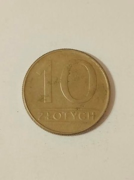 Moneta 10 zł złotych 1988 r PRL