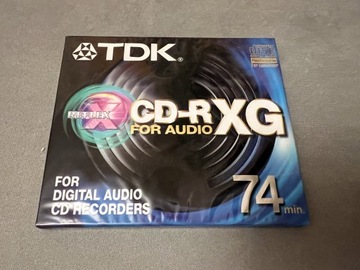 Płyta CD TDK CD-RXG FOR AUDIO 74 rxg