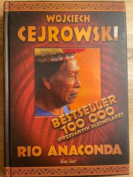 Książka W. Cejrowski "Rio Anaconda" + "Gringo"