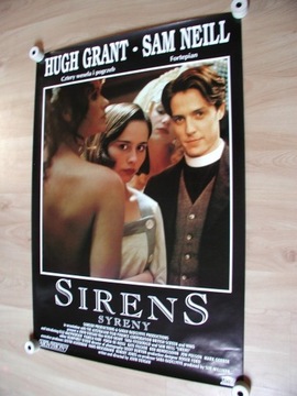 SYRENY / SIRENS (1994) - Unikat Plakat lata 90-te