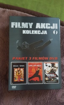 Filmy akcji kolekcja DVD romeo musi umrzeć , wejście smoka, od kołyski aż 