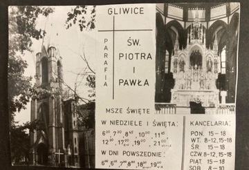Gliwice parafia Piotra i Pawła kościół 
