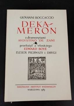 Dekameron. Giovanni Boccaccio  Tomy  1-5 