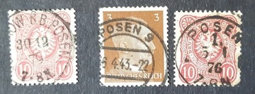 Stare znaczki z Poznań