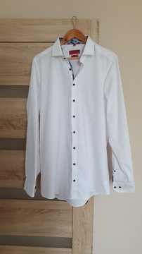 Nowa koszula Finshley&Harding 44 XL biała bawełna