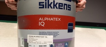 Sikkens Alphatex IQ farba do elewacji biała