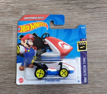 Hot Wheels Mario Kart (standard kart) nowy