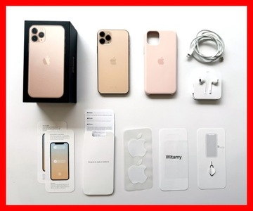 Apple iPhone 11 PRO / GOLD ZŁOTY / + ETUI / PL