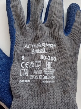 Rękawice ActivArmr 80-100 R. 9 