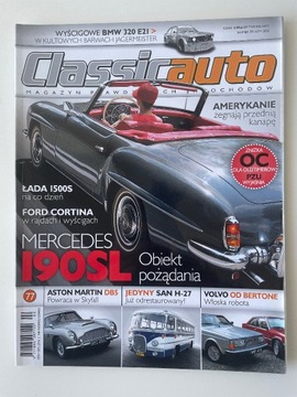 Classic Auto 77 luty 2013 Mercedes 190SL