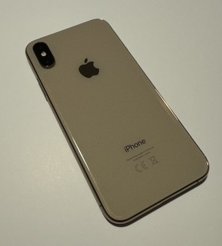 iPhone XS GOLD Złoty 64GB jak nowy! Gratisy!
