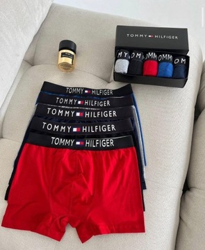 Bokserki tommy hilfiger 5pack rozmiar M