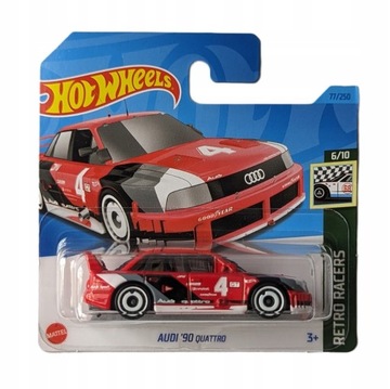 Samochodzik Mattel Hot Wheels Audi Quattro 90