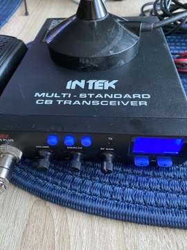 CB-Radio Intek M-130 Plus, używane + antena